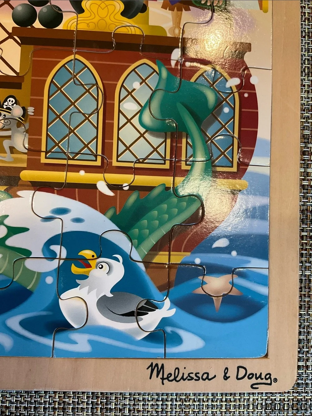 Melissa and Doug- Pirate Ship Wood puzzle